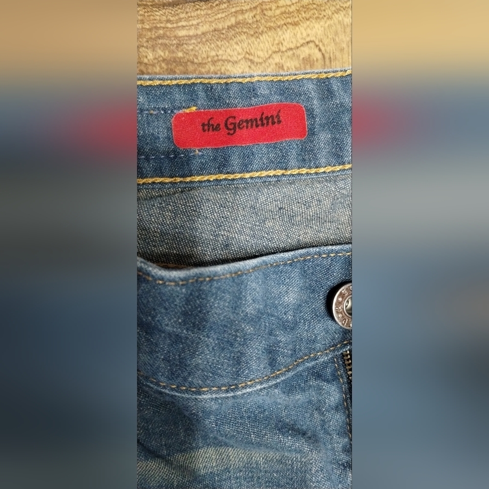 Adriano Goldschmied the Gemeni Bootcut Jeans (31) Blue Denim - Picture 7 of 9